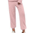 thumbnail image 1 of JJHGVB Flannel Pajama Pants Women Soft Pajama Pants for Women Lounge Pants Womens Fleece Pants for Men Ladies Pants Casual Fleece Pants Lady Pants Pink L, 1 of 6