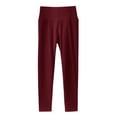 thumbnail image 1 of JJHGVB Fleece Lined Tights High Waisted Leggings for Women Yoga Pants Women Comfortable Work Pants Women Warm Leggings for Women's Pants Women's Trousers Pink 2XL, 1 of 4