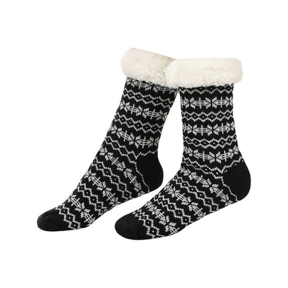 JJHGVB Grippy Socks Woman Striped Socks Mid Calf Socks Women Mid Socks Womens Socks Mid Crew Socks Mens Socks Crew Black One Size
