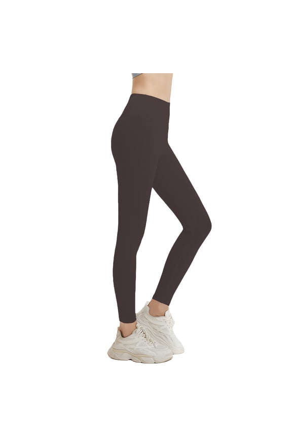 Gym Tights Dressy Pants Gym Leggings for Women Womens Pants Casual Joggers for Women Womens Leggings Workout Leggings for Women Workout Running Coffee S-3xl