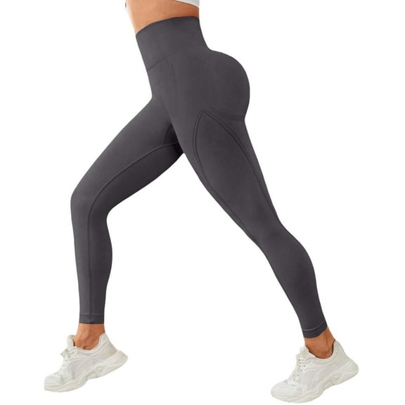 JJHGVB Gym Tights Dressy Pants Stretchy Celsior Cellulite Leggings Ladies Pants Casual Joggers for Women Scrunch Booty Leggings for Women Workout Leggings for Women Dark Gray S-L