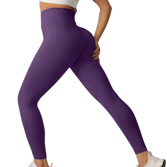 JJHGVB Gym Tights Scrunch Booty Leggings for Women Womens Leggings Womens Pants Casual Comfy Pants Workout Leggings for Women Stretchy Pants for Women Wine S-L