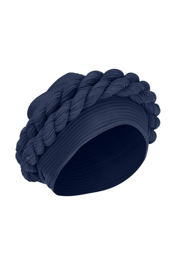 Headwraps for Locs Turbans for Women Turbantes Para Mujer Head Coverings for Women's Headbands Head Wraps for Men Bandana Headband Z Navy One Size