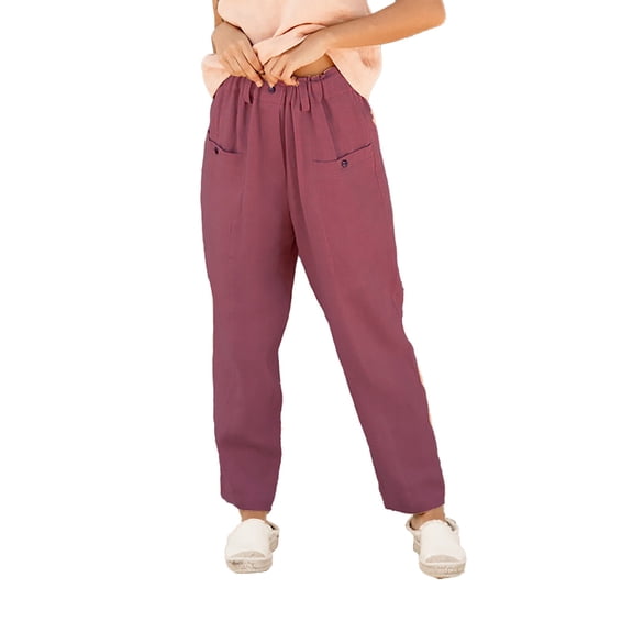 JJHGVB House Pants Night Pants for Women Cotton Sleep Shorts Women Lady Pants for Women Womens Comfy Pants Pajama Pants Women Cotton Red XL