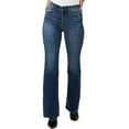 thumbnail image 1 of JJHGVB Jeans for Women Barrel Jeans Women Women’s Jeans Stretchy Stadeke Jeans Classic Waisted Flare Jeans Juniors Jeans Petite Pants Women'S Pants Dark Blue 3XL, 1 of 9