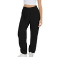 thumbnail image 1 of JJHGVB Joggers for Women Sweatpants Women Barrel Pants Women Women Baggy Sweatpants With Pockets High Waist Joggers Pants Lounge Pants Athletic Pants Black S, 1 of 5