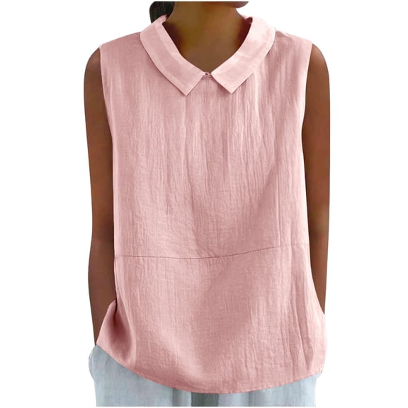 JJHGVB Long Sleeve Fall Tops Sleeve Loose Tops 2026 Linen Tops Linen Shirt Dressy Casual Shirts Summer Tops Casual Tops Womens Tops Pink 3XL