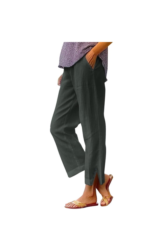 Long Trousers Flowy Pants cream pants Wide Leg Palazzo Lounge Trousers Soft Stretchy boho pants for women Cozy Trousers Summer Outfit Sweat Wear Elastic Waist palazzo pants Army Green L
