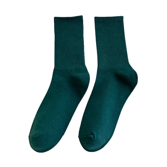 JJHGVB Mid Calf Socks High Socks Women Womens Quarter Socks Tube Socks plus size socks for women trouser socks Women's Slouch Socks Grip Socks Soccer Women's Socks Sports Socks Army Green One Size