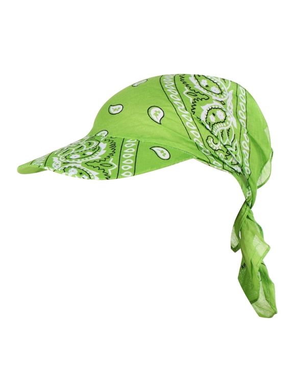 Paisley Print Biker Hat Womens Baseball Hat Stylish Unisex Womens Hats Baseball Caps Sun Protection Workouts Summer Portable Bohemian Caps Hat for Women Green One Size