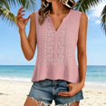thumbnail image 1 of JJHGVB Sleeveless Tanks Scoop Neck Thick Strap Tank Tops for Women Basic Cami Tank Top Fitted Cami Sports Workout Tank Running Tank Tops for Women Camisole Top Workout Gym Top Womens A3-Pink L, 1 of 3