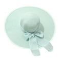 thumbnail image 1 of JJHGVB Sun Hats for Women Wide Brim Straw Hat Beach Hats for Women Womans Hat Womens Hat Beach Hats Woman Sun Hat Green One Size, 1 of 2