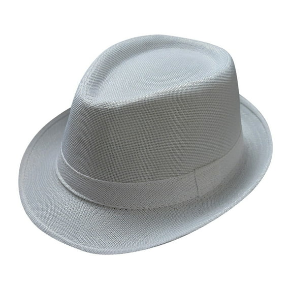 JJHGVB Top Hats for Men Vintage Hat Sun Hat for Men’s Hats Women Top Hat Mens Caps White One Size