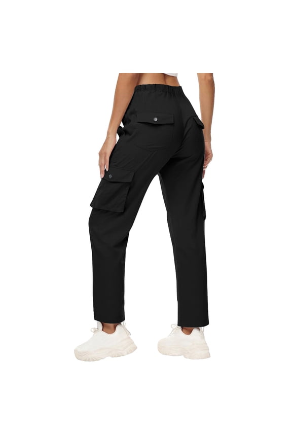 Wide Leg Cargo Pants for Women Sweatpants Women High Waisted Cargo Pants Women Athleta Pants Women Athletic Pants Women Comfy Womens Pants Cute Sweatpants Black XL