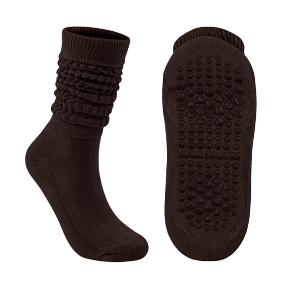 JJHGVB Women's Slouch Socks Women's Knee-high Scrunch Socks for Women,soft Long Scrunch Boot Socks Coffee One Size