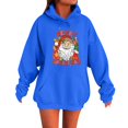 thumbnail image 1 of JJHGVB Womens Hoodies Oversized Sweatshirt Hoodie Warmy Sweatshirt Casual Sweatshirts Long Sleeve Warm Fall Clothing for Women Plain Sweatshirt Women Hoodie A8-blue 1 4xl, 1 of 5