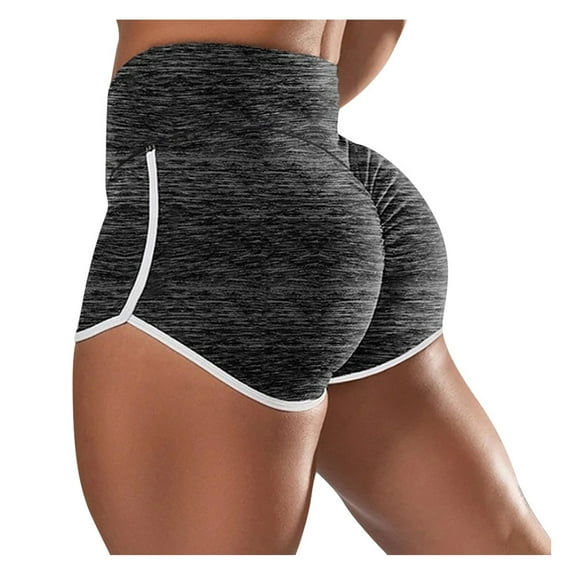 JJHGVB Workout Shorts Gym Shorts Women Women Basic Slip Bike Shorts Compression Workout Leggings Yoga Shorts Capris Booty Shorts Butt Lifting Shorts Z-Black S