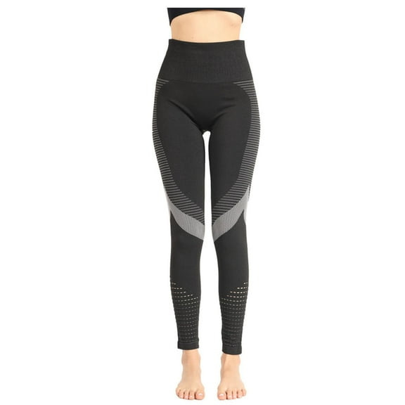 JJHGVB Yoga Pants Women Workout Leggings Women Casual Stretchy Tight Push Up Yoga Sport Legging Running Pant Trouser Compression Leggings Butt Lifting Leggings Black S