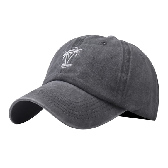JJHGVB baseball cap Women Men Hat Fits All Season Baseball Cap Plain hats Men's Athletic Baseball Fitted Cap men's hats & caps Flat Edged Baseball Cap Moisture Wicking Caps Gray One Size