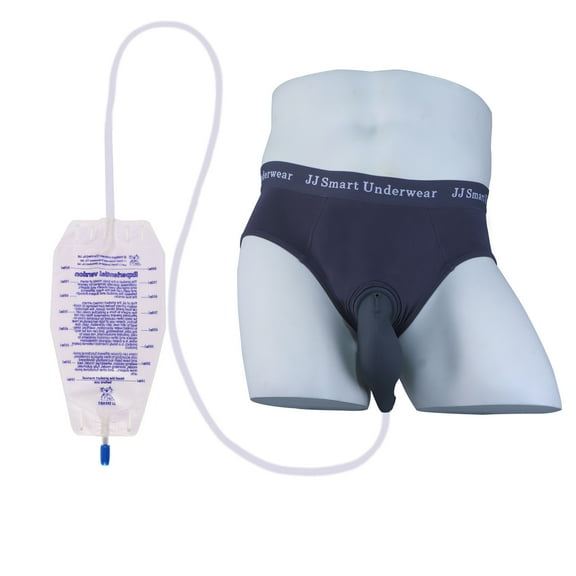 JJICN Men's Incontinence Underwear is A Washable Alternative to Male Incontinence Pads with High Absorbency (m)