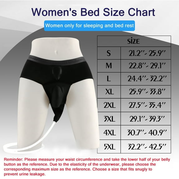 JJICN Women's Washable Incontinence Mattress Incontinence Pants Comfortable Sleep Incontinence Mat 4xl