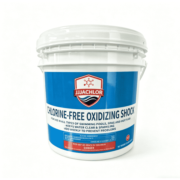 JJJACHLOR Non-Chlorine Pool Shock  10 lbs, Quick Dissolving & Fast-Acting Shock-Oxidizer for Swimming Pools, Spas, Salt Chlorinated Pools