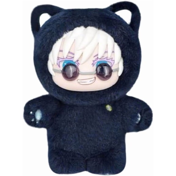 JJK Figures Plush Gojos Geto Suguru Anime Figure Soft Plushies Fushiguro Toji Nanami Kento Anime Figurine, 5.2inch Plush Figures for Best Gifts