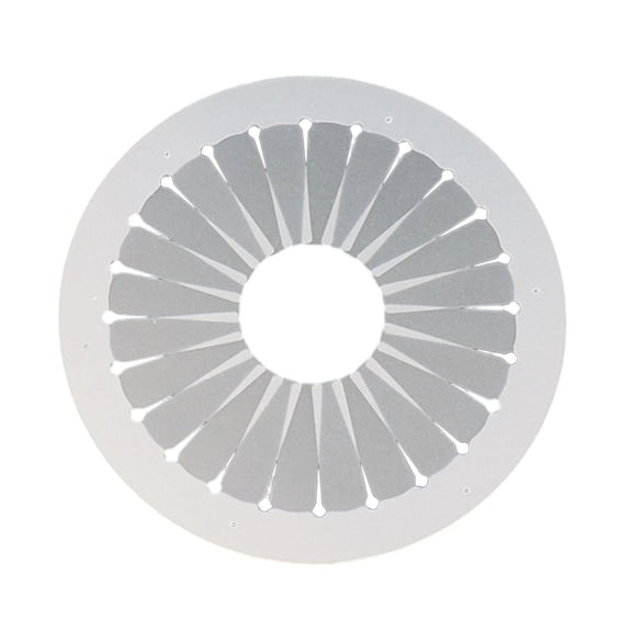 JJKBV Rosette Maker Badge Button Ornament 9/12/15cm DIY Handmade Ribbon Maker Clear Template For Rosettes Bows DIY