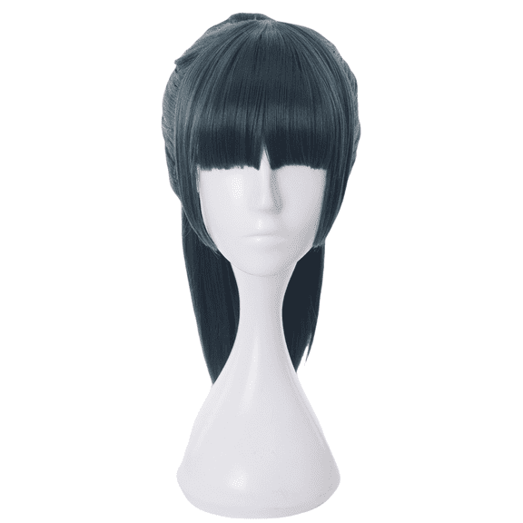 JJKcosplay Maki Zenin Cosplay Wig for anime JJK cosplay Long Blue Synthetic Hair Party Festivals Comic Con Wigs