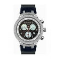 thumbnail image 1 of JJMS3(W) Master Man Diamond Watch, Black Dial with Black Band, 1 of 1