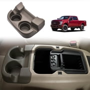 JJMY Car Center Console Cup Holder For 2001-2004 Ford F250 F350 F450 F550 & Excursion, 1 Pack