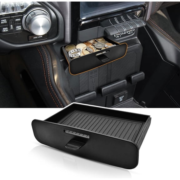 JJMY Custom for 20192025 RAM 1500 2500 3500 Center Console Storage Cubby Drawer Accessories