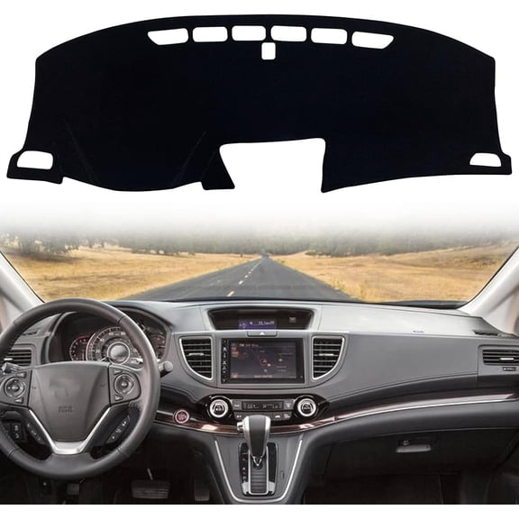 JJMY For Honda CR-V 2012-2016 Anti-Slip Sun Dash Protection Pad Dashboard Cover Mat , 1 Pack