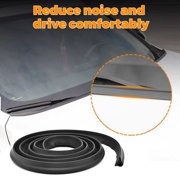 JJMY For Nissan Front Hood Windshield Seal Strip Rubber Wind Deflector Molding Trim
