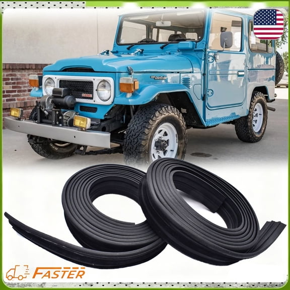 JJMY For Toyota Land Cruiser FJ40 FJ45 HJ47 BJ40 Door Glass Run Sealing Weatherstrip