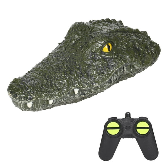 JJRC RC Boat Simulation Crocodile Electric Racing Boat for Pools 2.4G Remote 2CH Control Spoof Toy