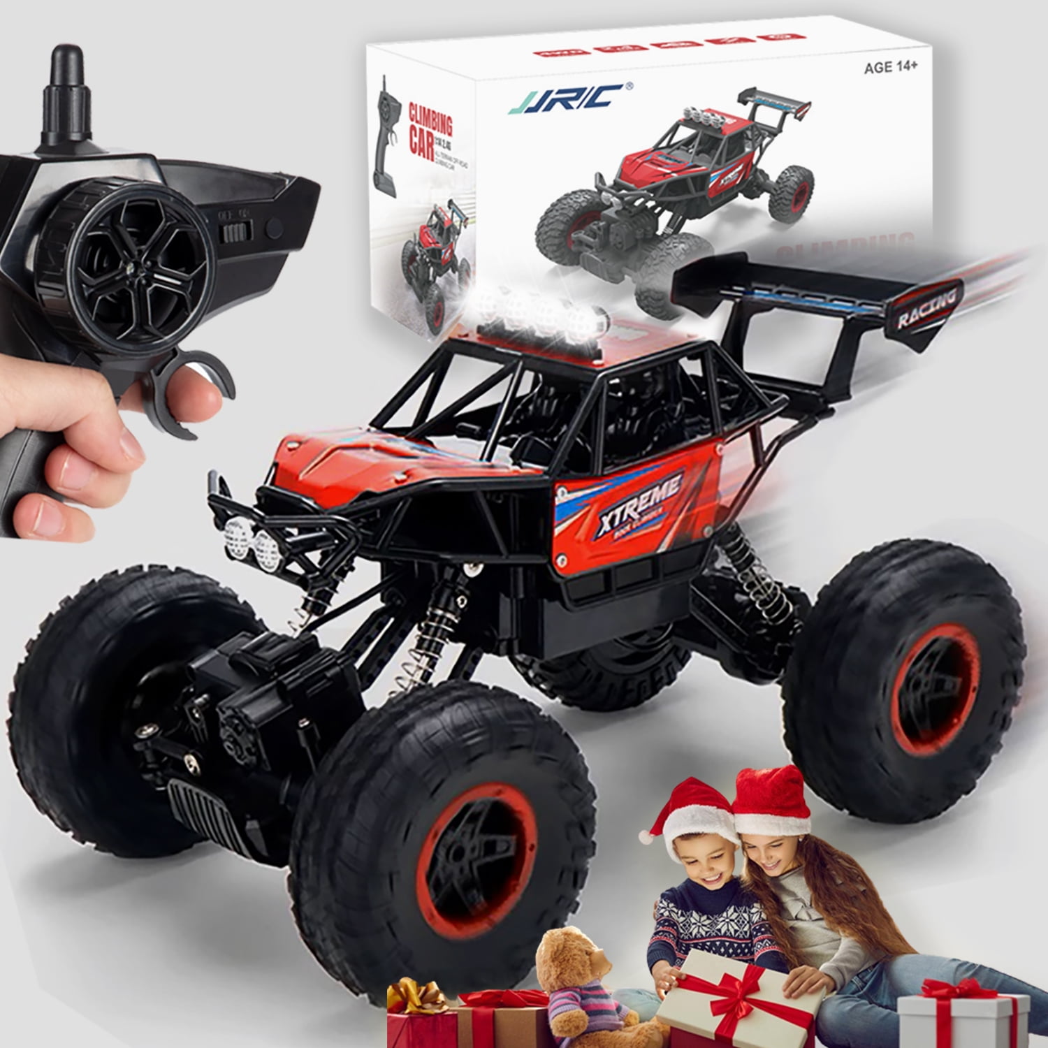 JJRC Q36 RC Car 4WD 18Mph4x4 Bugg 1:26 Scale Buggy Monster Car Toy Review 