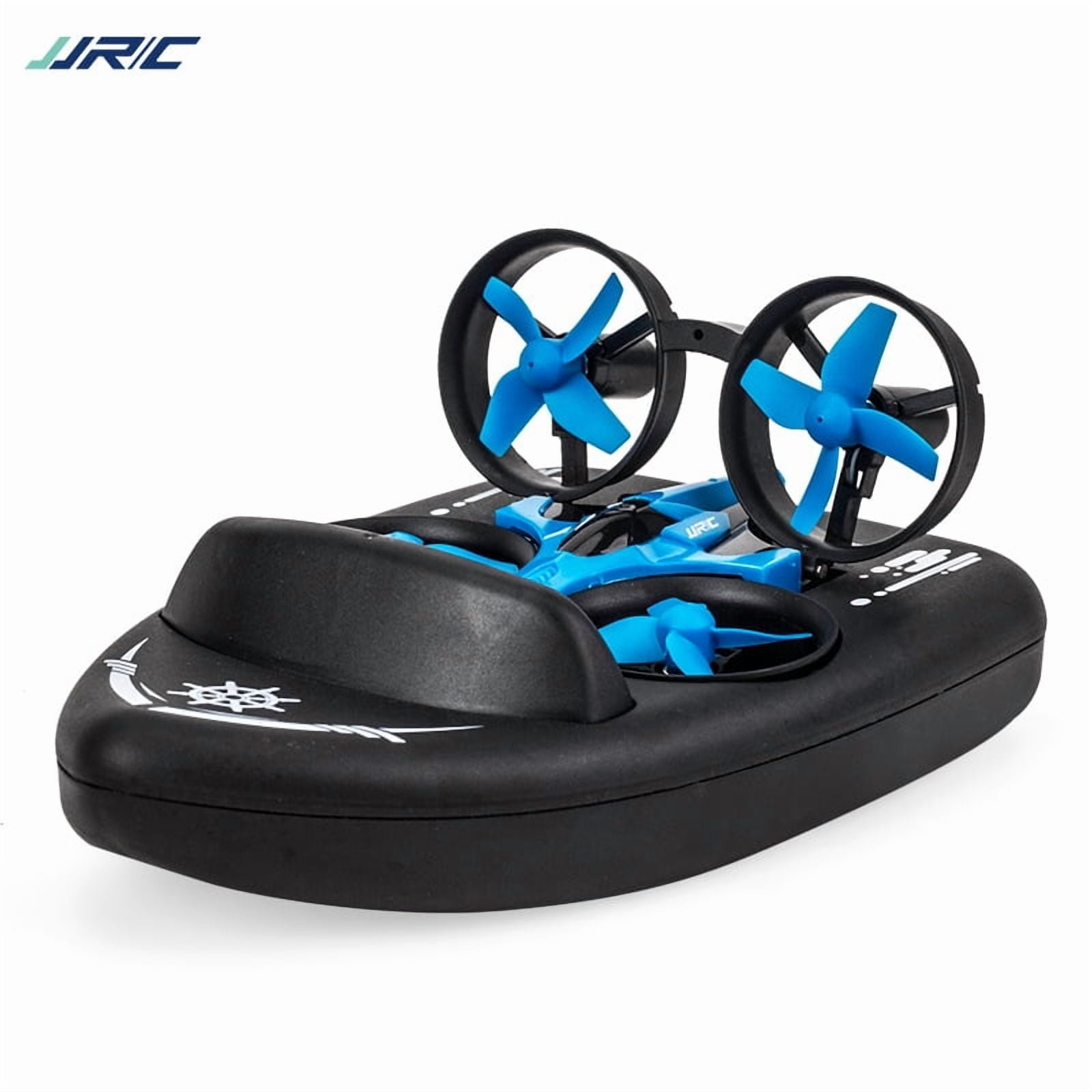 JJRC TERZETTO 3 - in - 1 Triphibian Remote Control Toy - Headless Mode, 360 °   Flips, 2 Speed Modes
