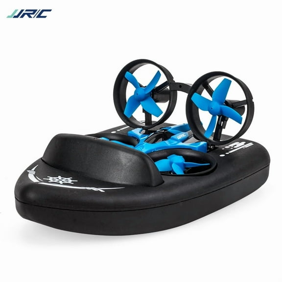 JJRC TERZETTO 3 - in - 1 Triphibian Remote Control Toy - Headless Mode, 360 ° Flips, 2 Speed Modes