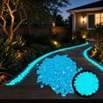 thumbnail image 1 of JJV Glow Pebbles, 200 Pcs Glowing Rocks for Outdoor Decor, Solar Rocks for Landscaping, Luminous Stone for Garden Yard Backyard Patio Lawn Pond Fish Tank Aquarium Decor, 1 of 5