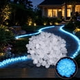 thumbnail image 1 of JJV Glow Pebbles, 200 Pcs Glowing Rocks for Outdoor Decor, Solar Rocks for Landscaping, Luminous Stone for Garden Yard Backyard Patio Lawn Pond Fish Tank Aquarium Decor, 1 of 5