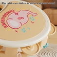 thumbnail image 1 of JJV Plastic Hand Drum Toys Small Tambourine 4 Bells Hand Tambourines Noise Makers Tambourines Plastic Percussion Tambourine Fidget Toys, 1 of 6
