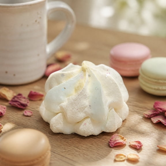JJV Slow Rising Cream Puff Squish Toys Soft Elastic Kneading Stress Relief Sensory Fidget for Adults Cute Dessert Shaped Focus Tool for Work, Party Favors Birthday Gifts