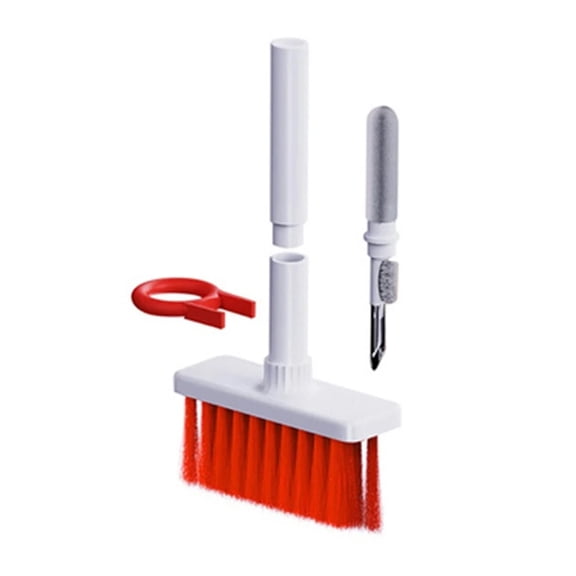 JJYY 1PC/2Pcs Keyboard Cleaning Kit - Soft Brush with Keycap Puller and Earphone Cleaner for Dust Removal and Computer Maintenance