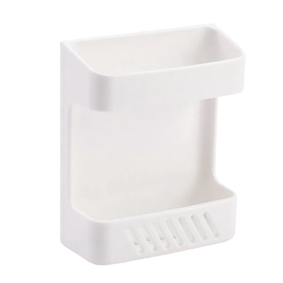 JJYY 1PC/2Pcs Multifunctional Wall Mounted Storage Box - Remote Control and Mobile Phone Holder, Air Conditioner Stand, and Organizer Container