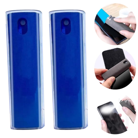 JJYY 1PC/2Pcs Portable Screen Cleaning Wipe: Cell Phone Screen Cleaner with Special Convenient Spray, Dust Remover for Laptop, Tablet, and Monitor Screens - Compact and Easy-to-Carry