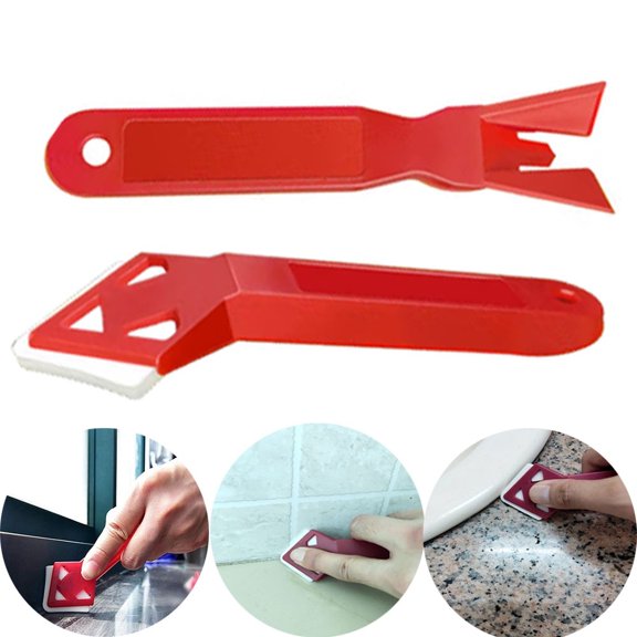 JJYY 1Set/2Set Mini Handmade Scraper Tool Kit - Multi-Purpose Cleaning Tools for Floors, Tiles, and Residual Glue Removal, Compact and Easy-to-Use Surface Shovel, Ideal for Home and DIY Projects