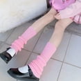 thumbnail image 1 of JK Socks Pullover Knit Striped Lolita Sleeve Lolita Knit Cute Foot Warmer Socks, 1 of 6