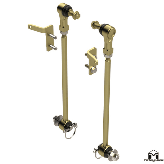 MetalCloak JK Wrangler Sway Bar Quick Disconnect, 14.5"