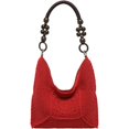 thumbnail image 1 of JKCCZLL Bohemia Summer Crochet Beach Bag Women Underarm Shoulder Bags Cute Crossbody Purse Travel Top-handle Tote Hobo Handbag,Red,outdoor, 1 of 7